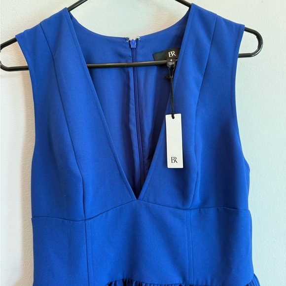 Blue Sleeveless Dress nwt gorgeous size 8 - Picture 2 of 7